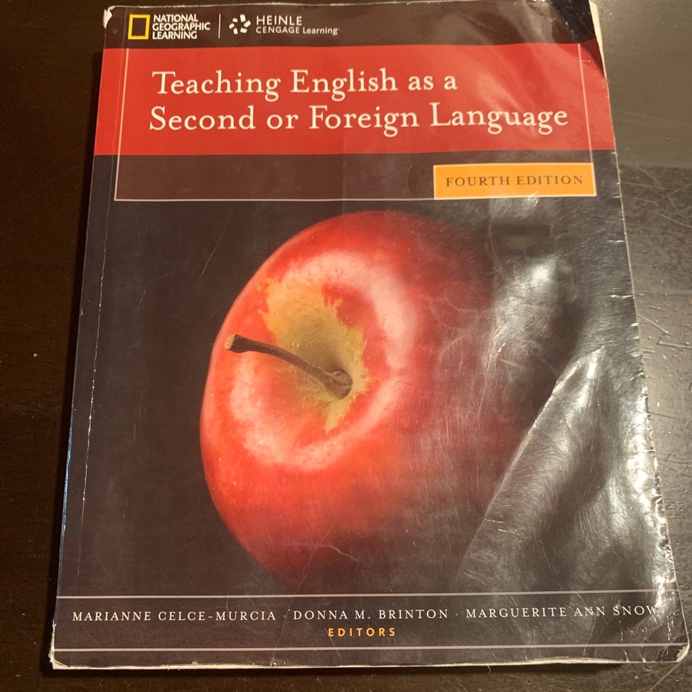 Teaching English as a Second or Foreign language Textbook